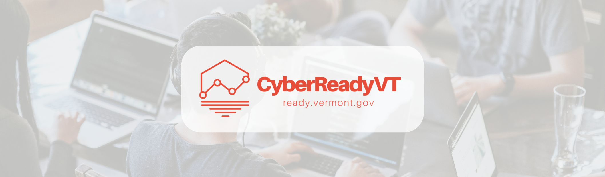 Logo that reads Cyber Ready VT